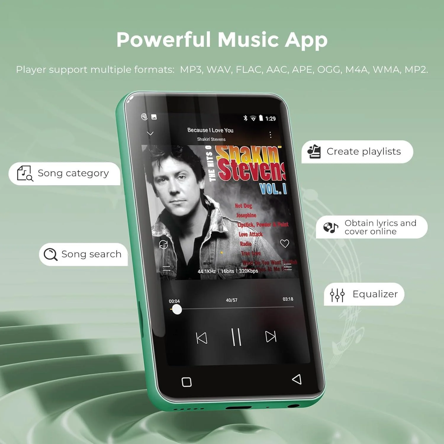 innioasis G1  Multi-feature Streaming MP3 Player 80GB - Image 3