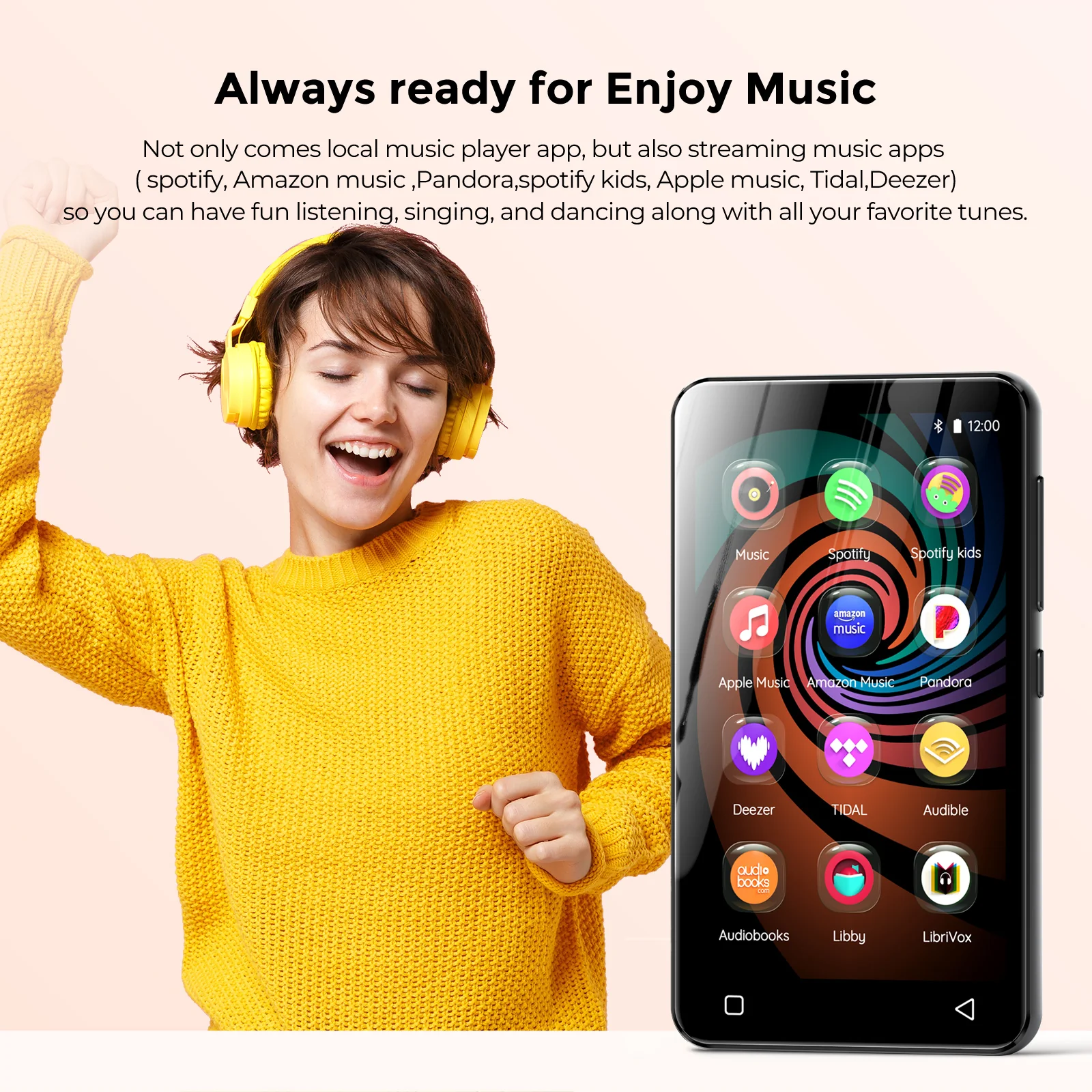 INNIOASIS G3 Streaming MP3 Player 【Supports Spotify, Pandora, and Amazon Music】 - Image 4