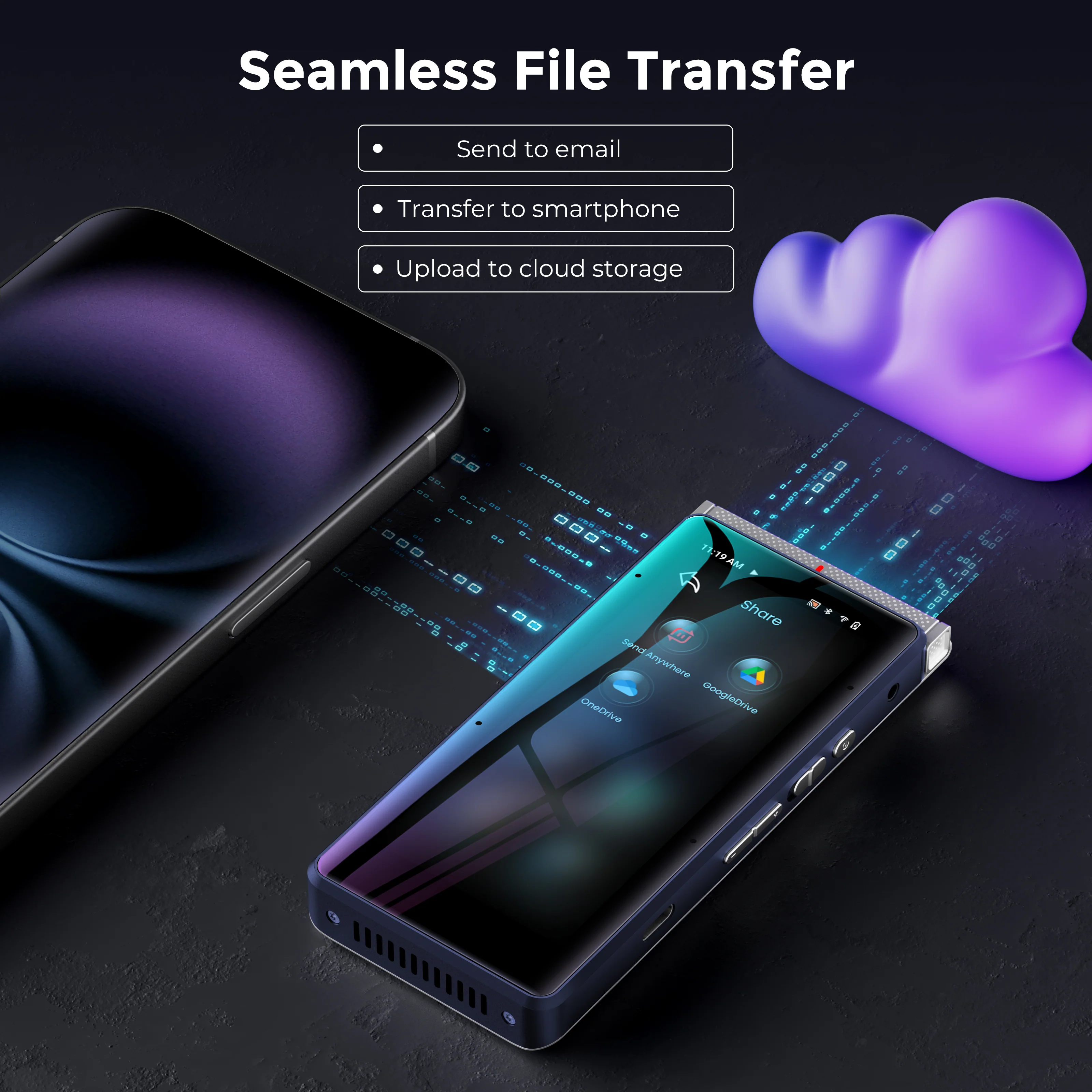 Innioasis PR1 RecorderPal Intelligent Voice Station with AI Recorder, Offline Transcription, AI Analysis and Summarization, Online Translation, and Office Collaboration - Image 8