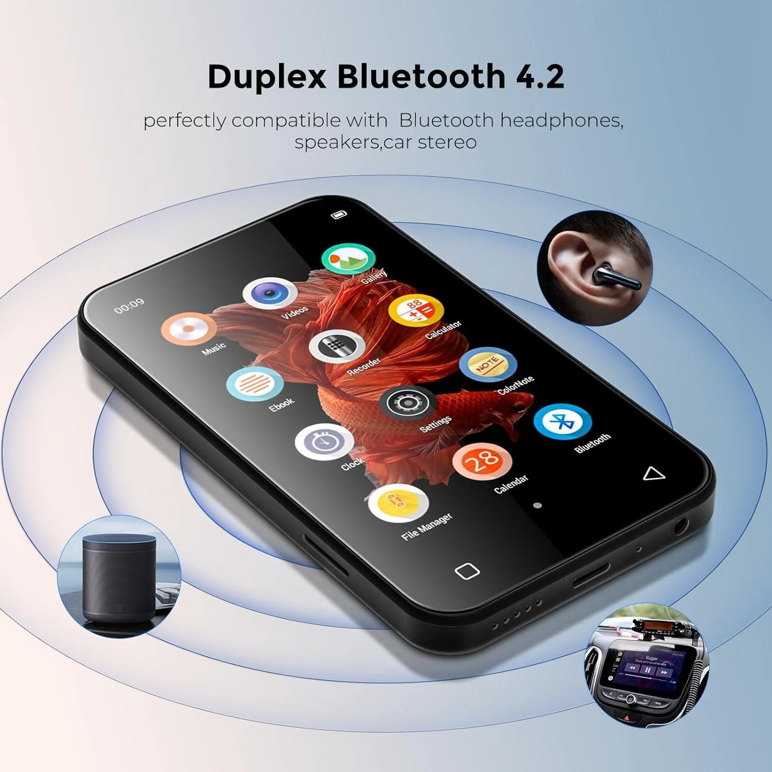 TIMMKOO Q3E MP3 Player 72GB - Image 3