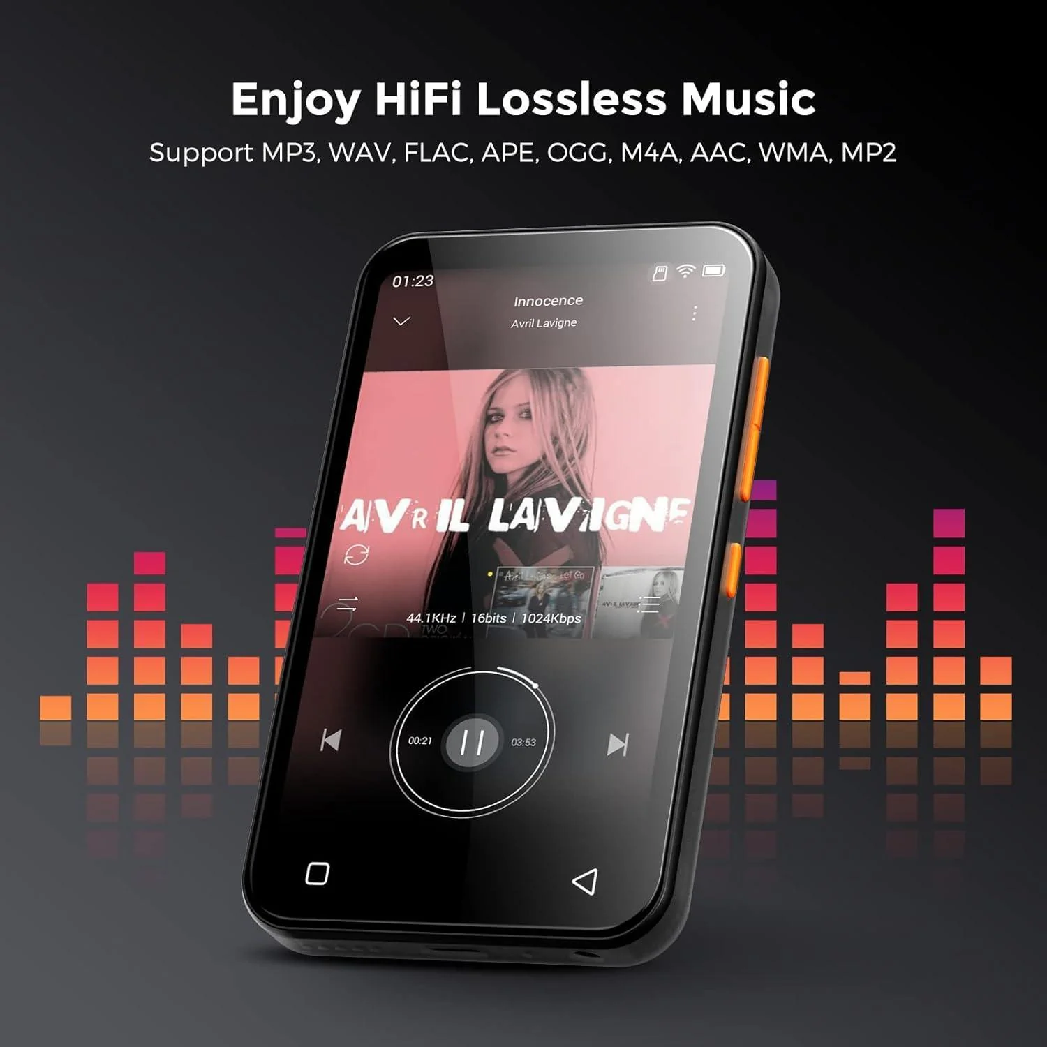 TIMMKOO Q3E MP3 Player 72GB - Image 5